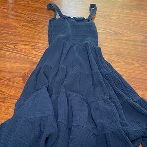 Elegant Navy Women's Dress